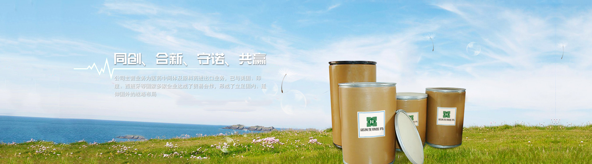 同創(chuàng)、合新、守諾、共贏(yíng)